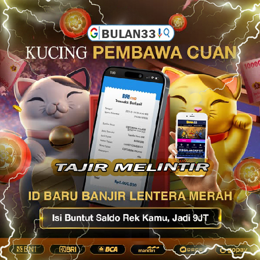 BULAN33: Link Situs Slot Online Gacor Qris Hari Ini Gampang Jackpot Sensasional
